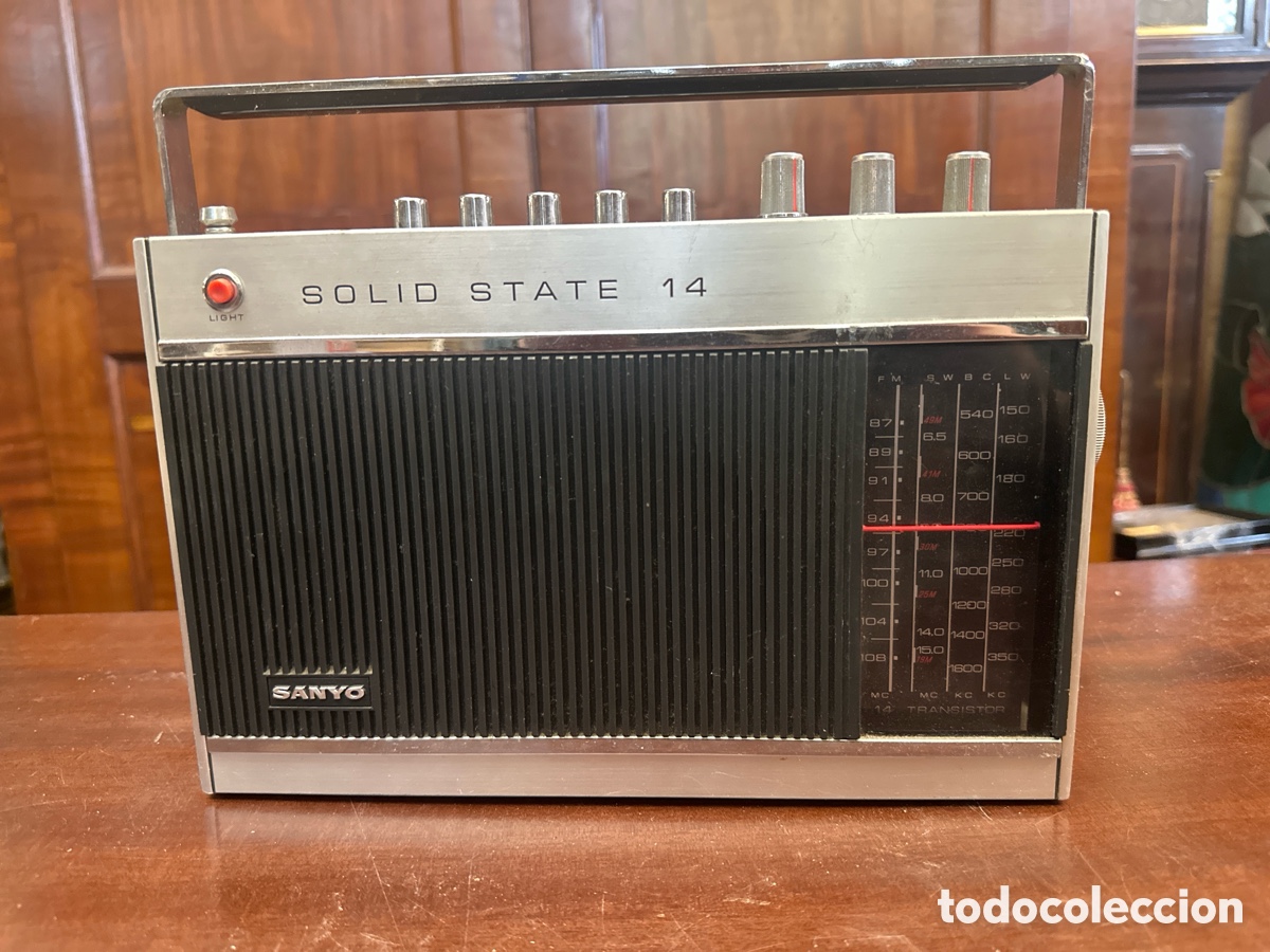 Alte Radios: Radio transistor Sanyo 14H 636L