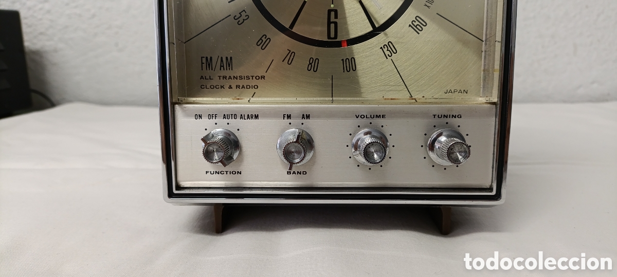 Radios antiguas: Radio reloj despertador Candle - Foto 2