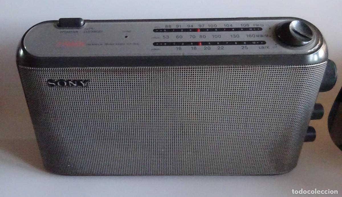 Radios antiguas: RADIO SONY ICF 703 L FUNCIONANDO, A&Ntilde;OS 70, LEER DESCRIPCI&Oacute;N