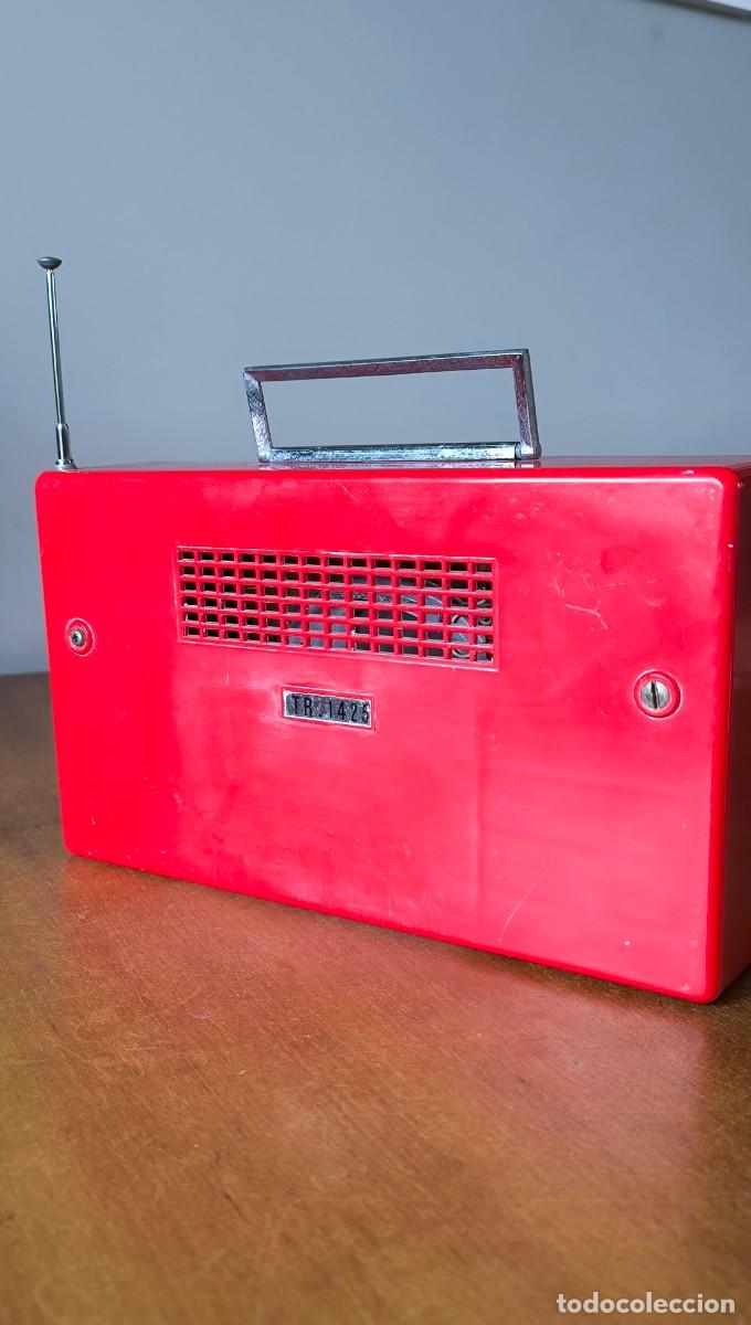 Radios antiguas: Radio Marconi Junior Roja - Foto 6