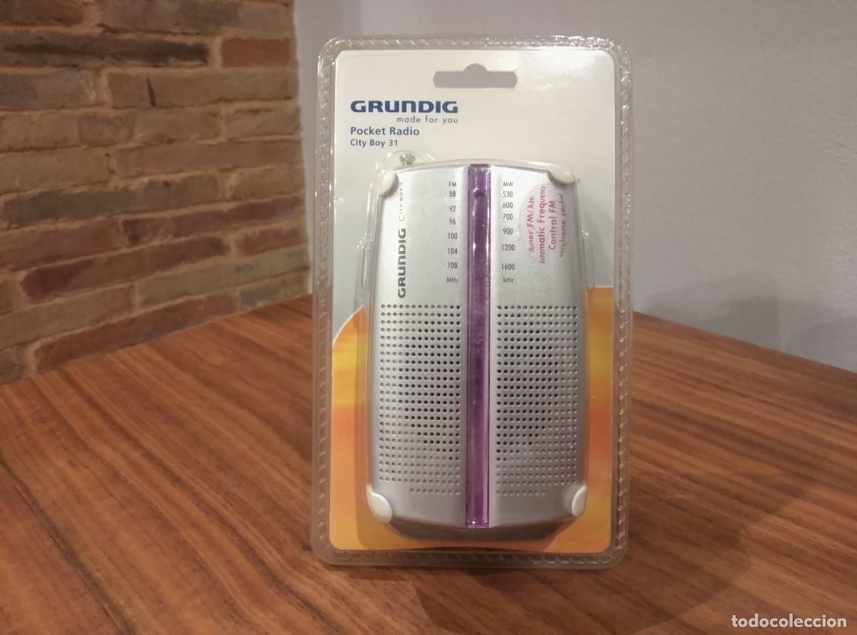 Radios antiguas: Radio transistor Grundig city boy 31