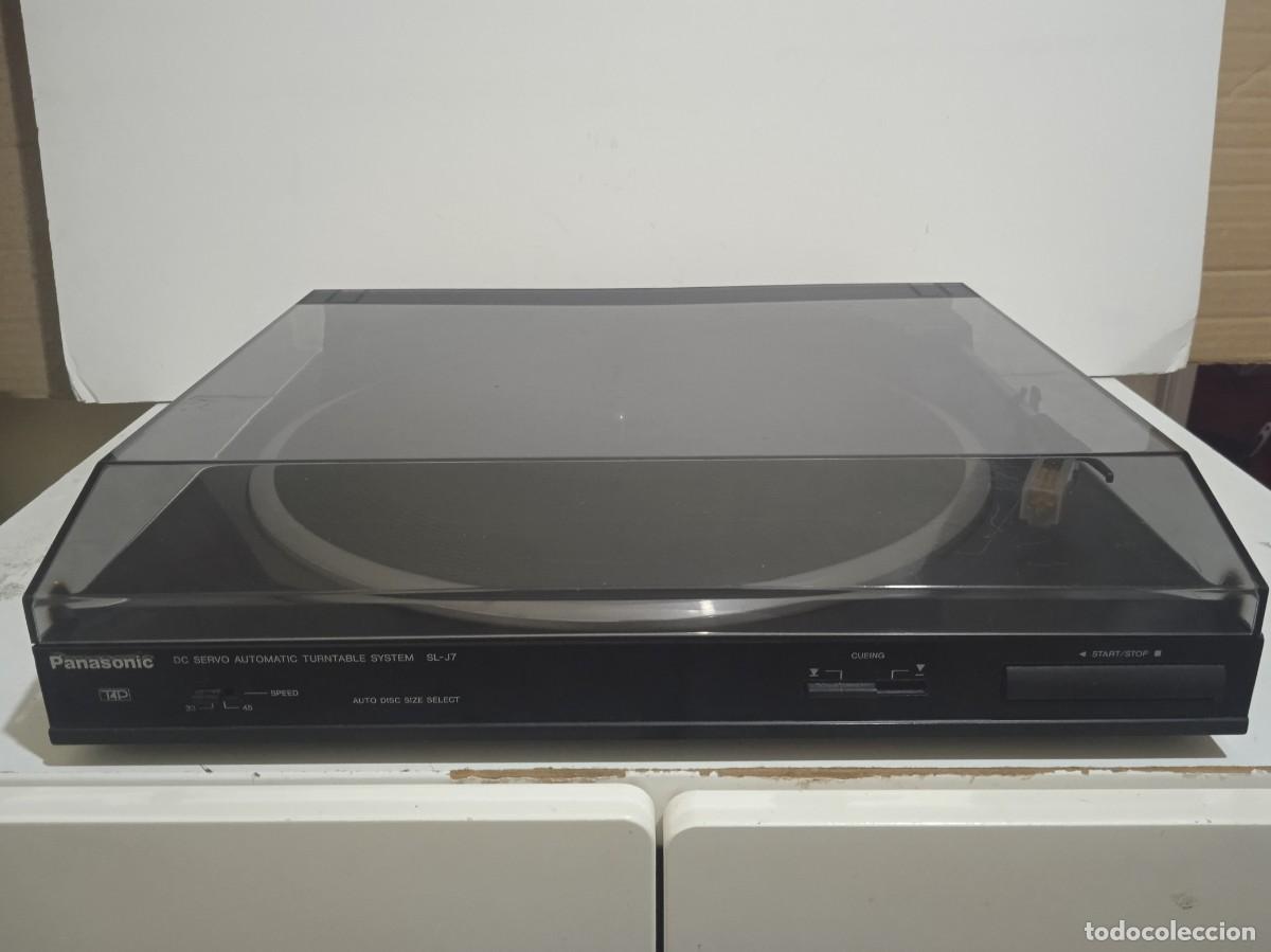 Radios Anciennes: Panasonic SL-J7 Tocadiscos Restaurado Calibrado Capsula Technics P24 - Made in Japan