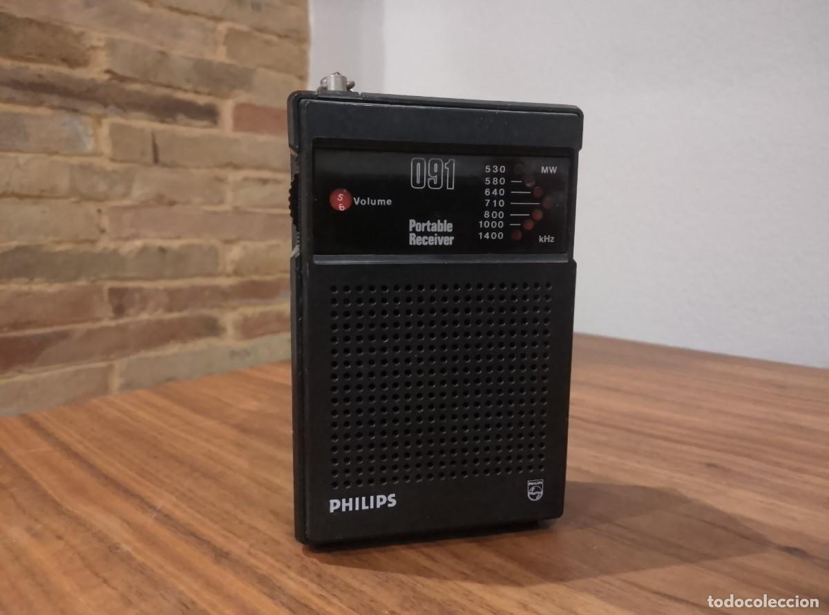 Radios antiguas: Radio transistor Philips 091