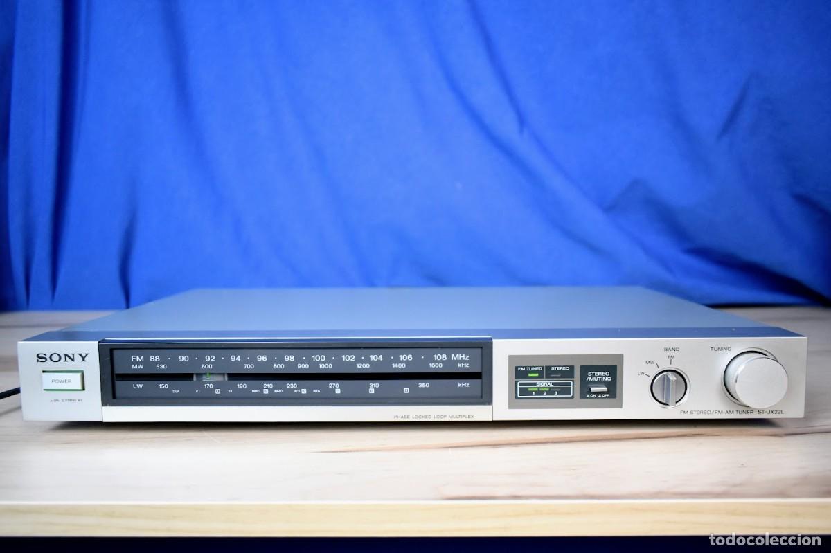 Radios antiguas: Sintonizador de radio vintage Sony ST-JX22L a&ntilde;o 1981