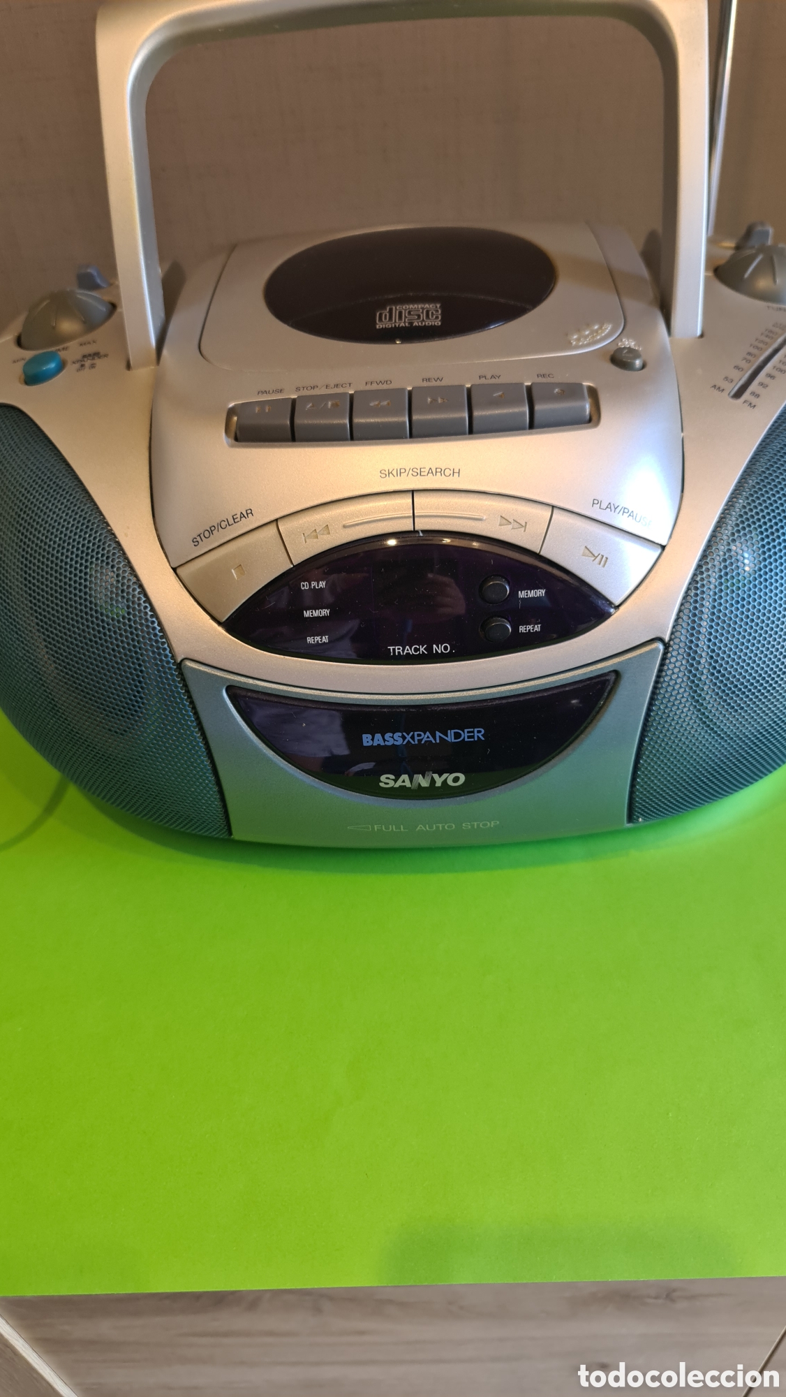 Radios antiguas: Radio CD Sanyo Bassxpander - Foto 3