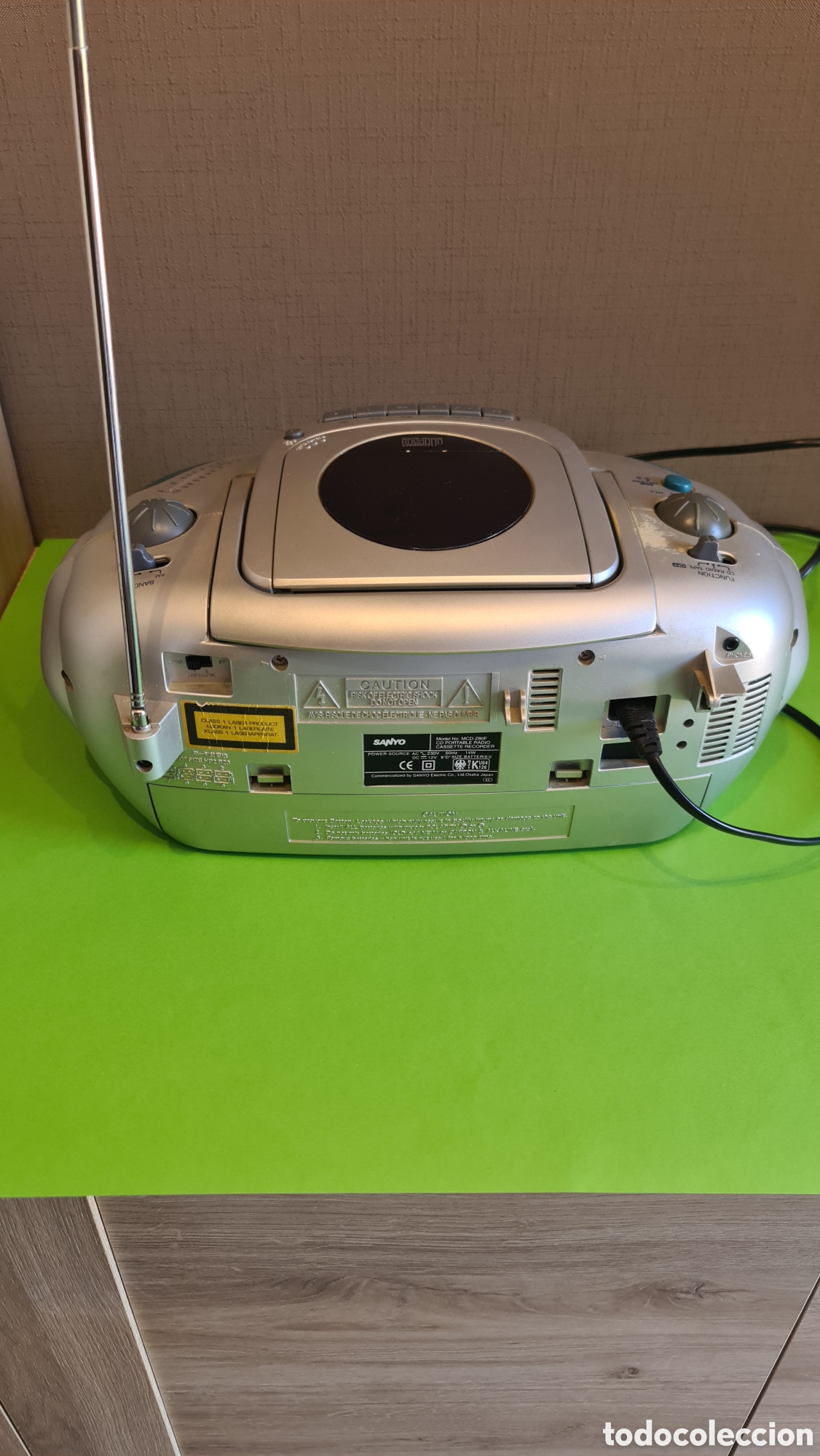 Radios antiguas: Radio CD Sanyo Bassxpander - Foto 9