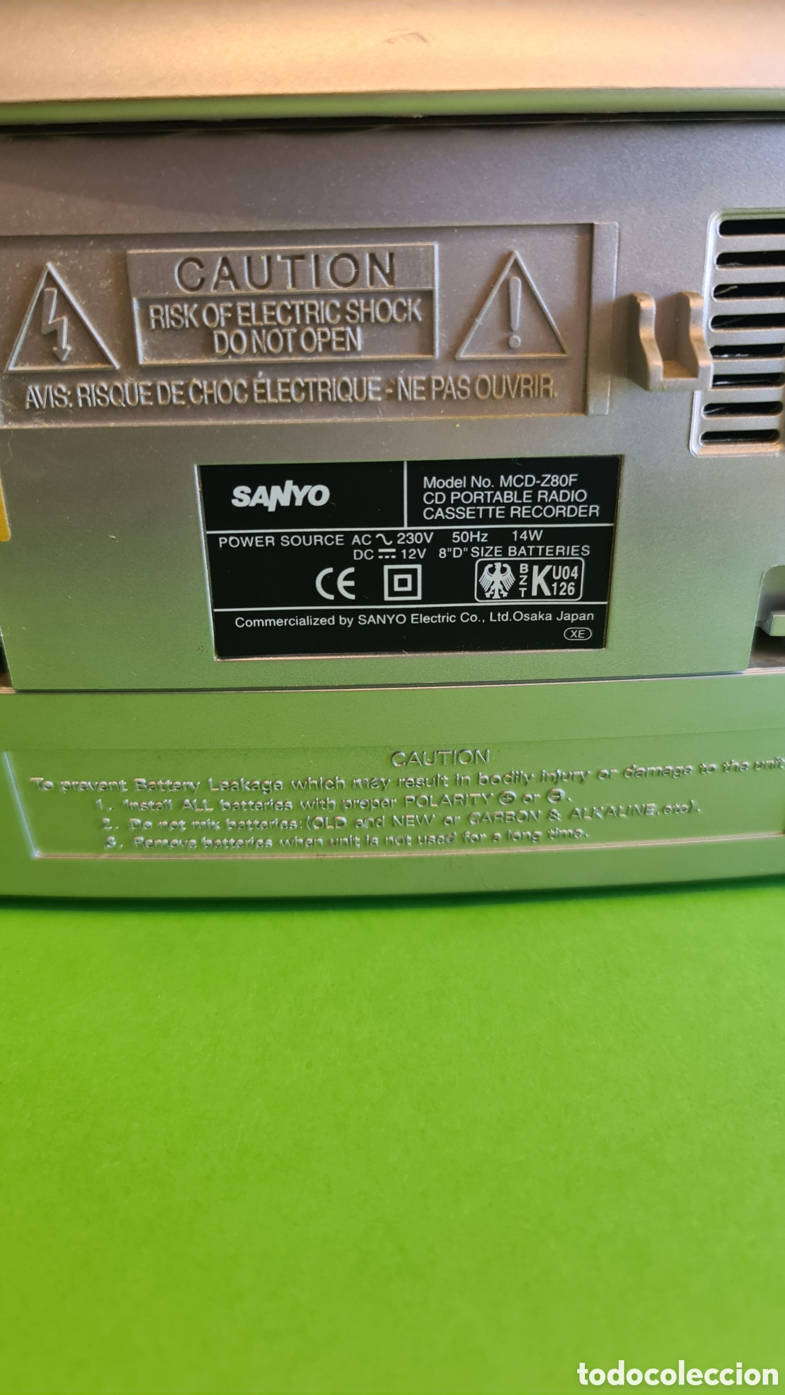 Radios antiguas: Radio CD Sanyo Bassxpander - Foto 10