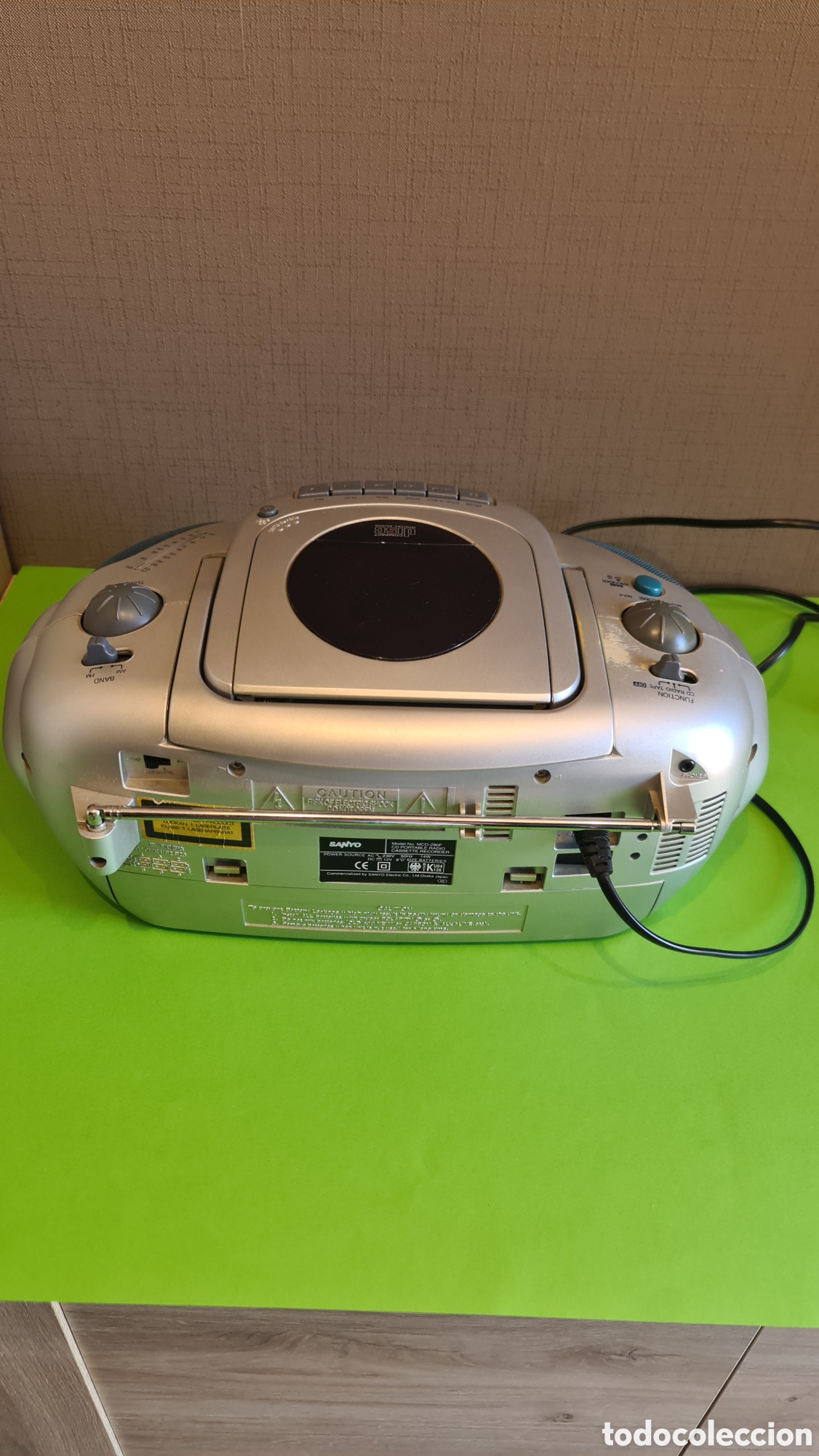 Radios antiguas: Radio CD Sanyo Bassxpander - Foto 13
