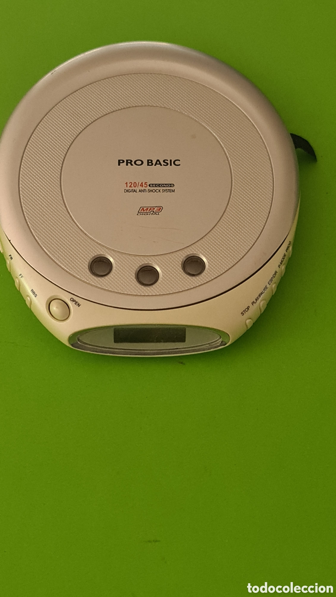 Radios antiguas: Reproductor CD port&aacute;til / Marca Pro Basic - Foto 2