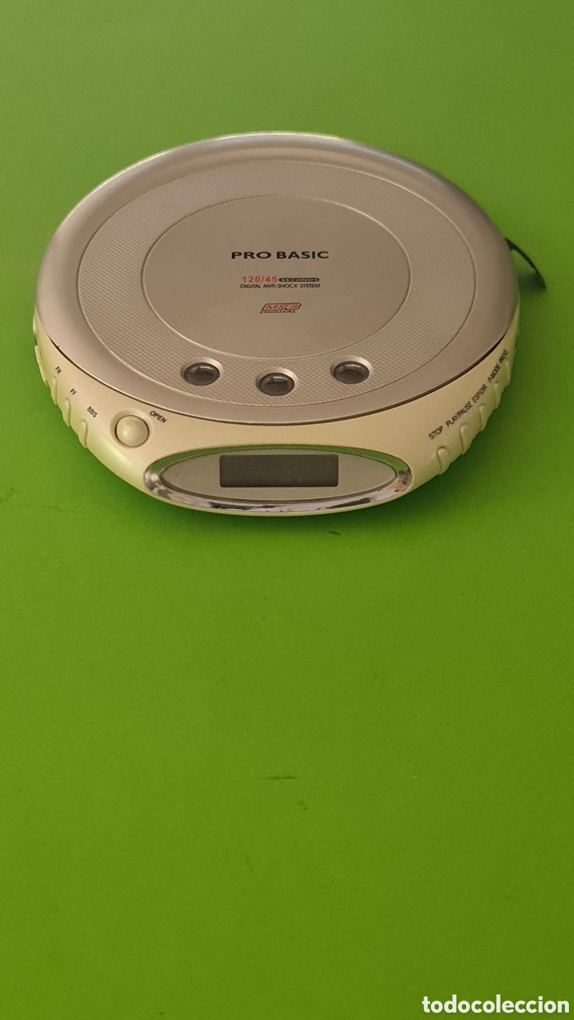 Radios antiguas: Reproductor CD port&aacute;til / Marca Pro Basic - Foto 3