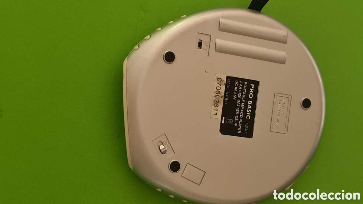 Radios antiguas: Reproductor CD port&aacute;til / Marca Pro Basic - Foto 5