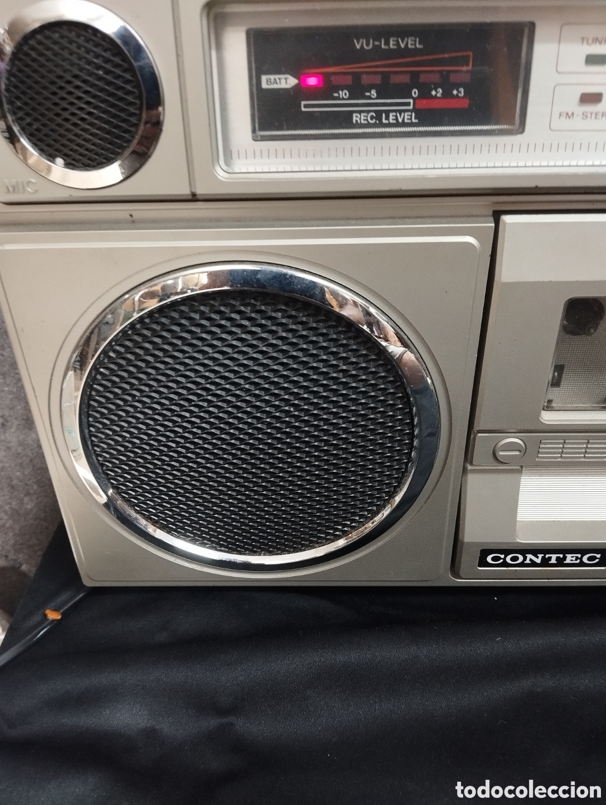 Radios antiguas: Radio casete grabador Contec model9 8080-25 - Foto 7