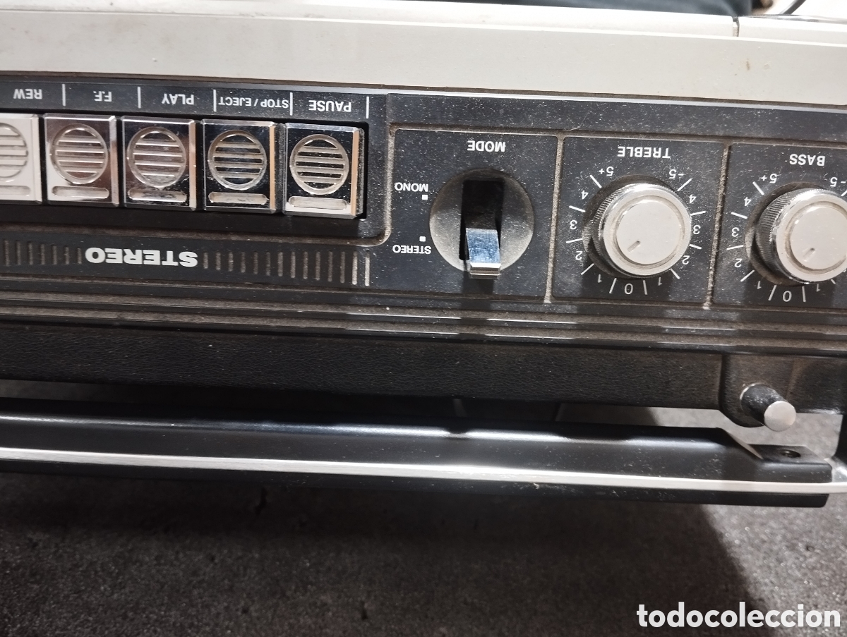 Radios antiguas: Radio casete grabador Contec model9 8080-25 - Foto 9