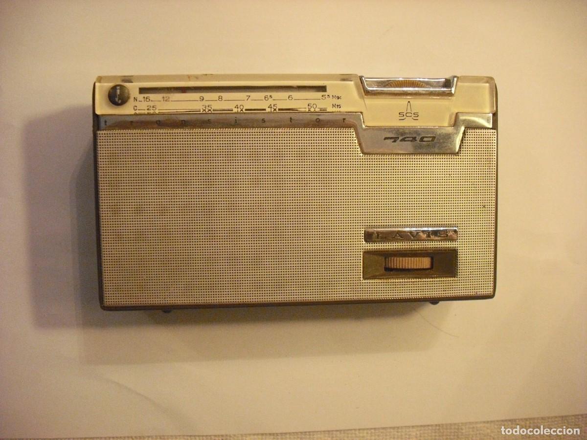 Old radios: ANTIGUO RADIO TRANSISTOR MARCA LAVIS 740