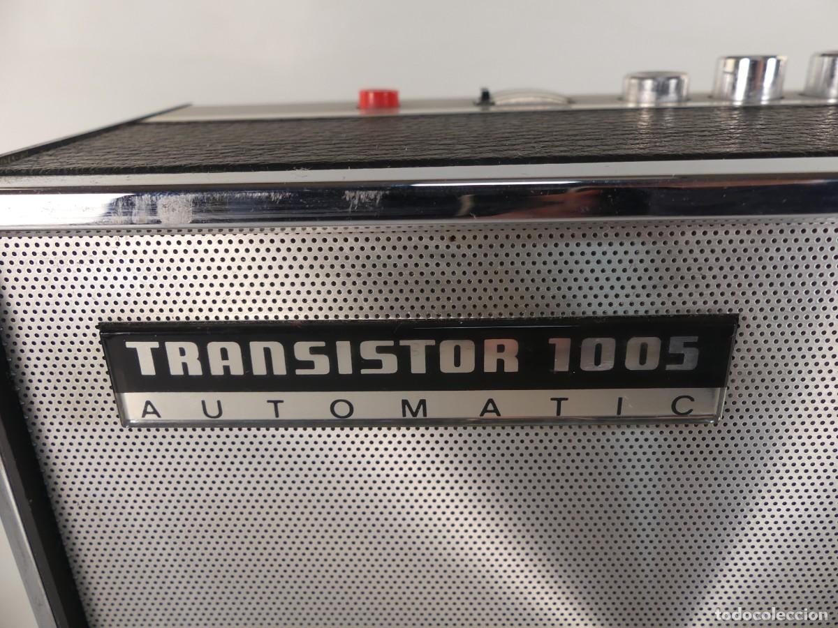 Radios antiguas: RADIO TRANSISTOR MARCA GRUNDIG 1005 AUTOMATIC - Foto 4