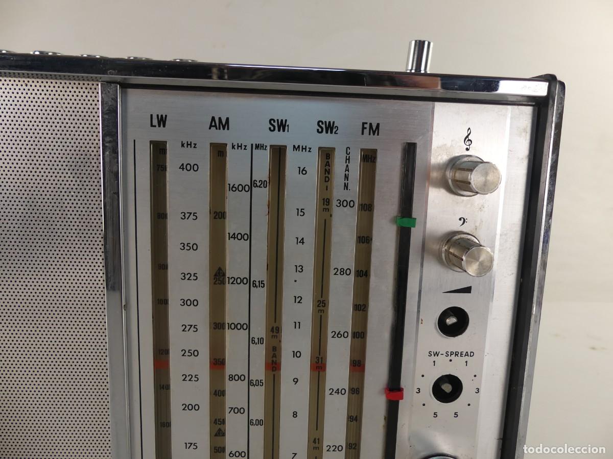 Radios antiguas: RADIO TRANSISTOR MARCA GRUNDIG 1005 AUTOMATIC - Foto 5