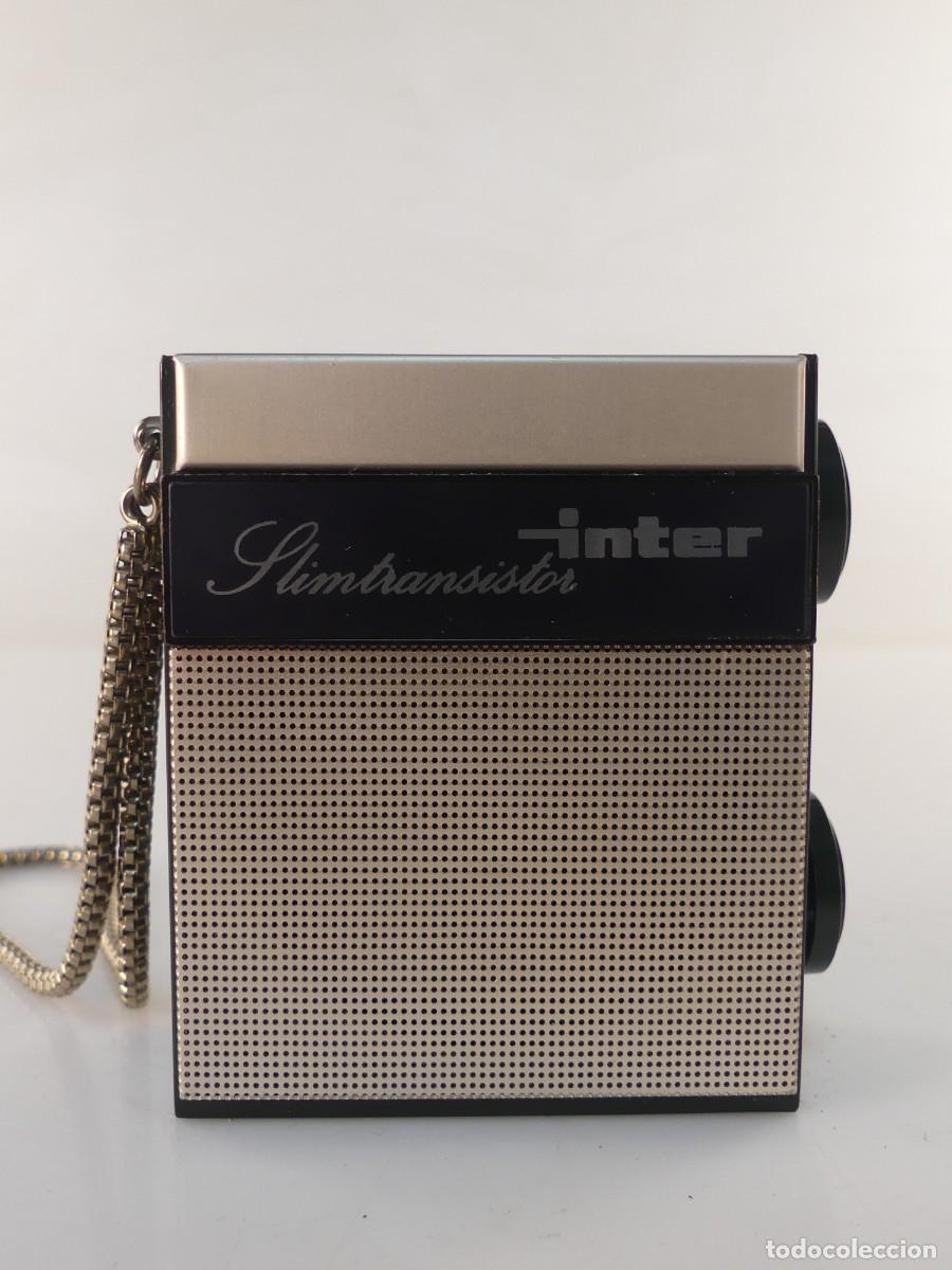 Radios antiguas: MINI TRANSISTOR MARCA INTER - Foto 2