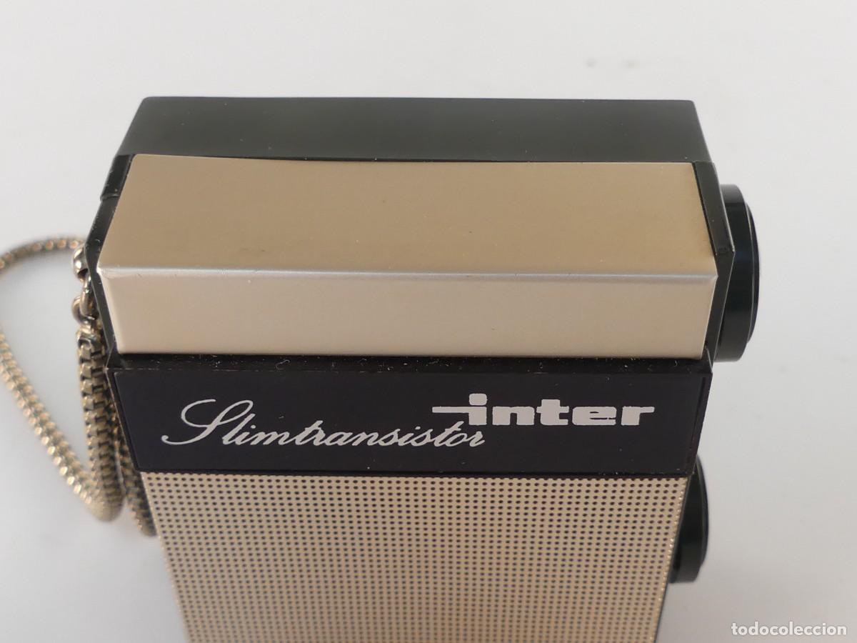 Radios antiguas: MINI TRANSISTOR MARCA INTER - Foto 5