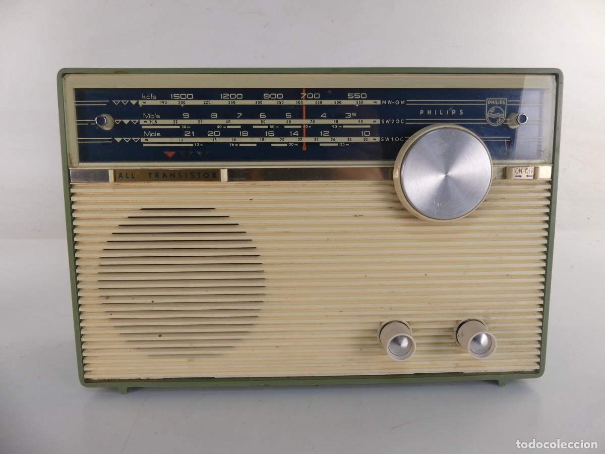 Radios antiguas: VINTAGE TRANSISTOR MARCA PHILIPS - Foto 2