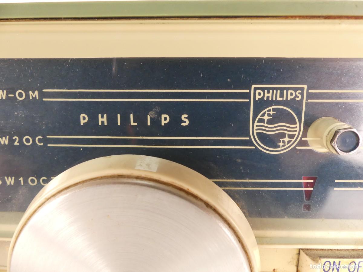 Radios antiguas: VINTAGE TRANSISTOR MARCA PHILIPS - Foto 3