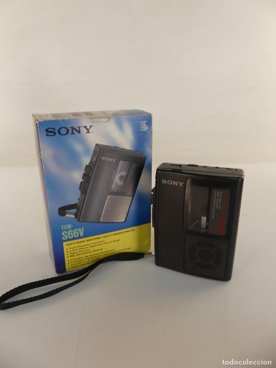 Radios antiguas: WALKMAN SONY CASSETTE CORDER CON CAJA - Foto 2