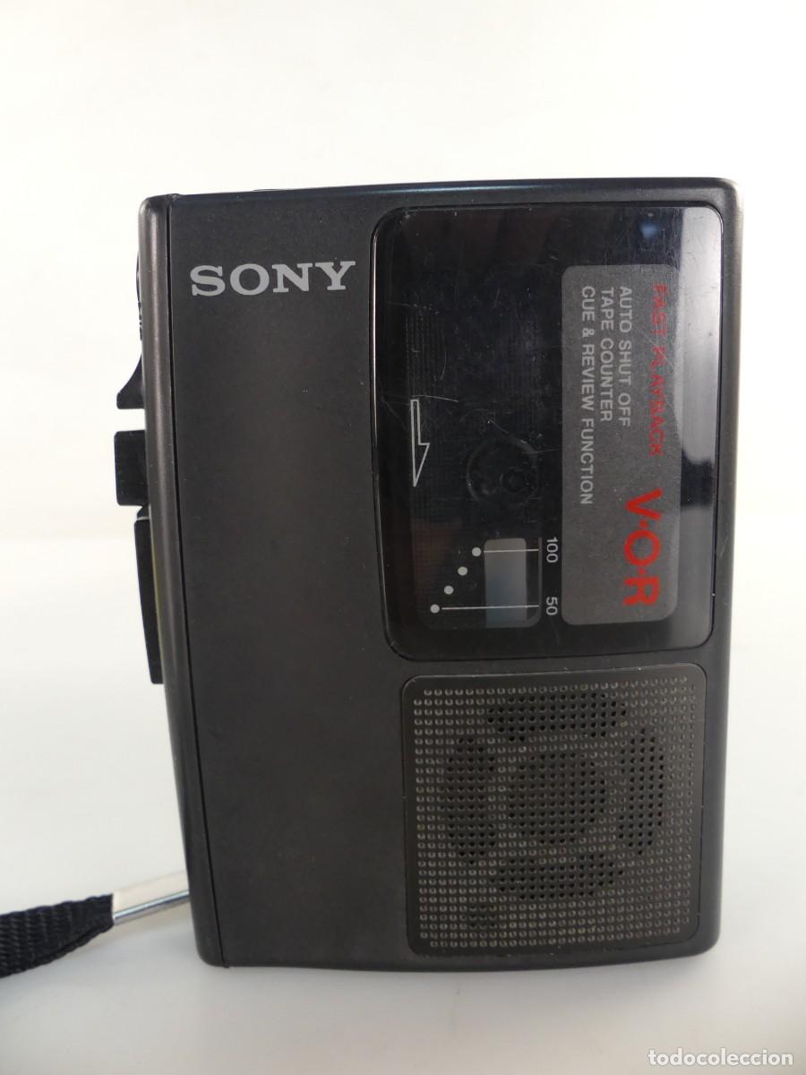 Radios antiguas: WALKMAN SONY CASSETTE CORDER CON CAJA - Foto 3