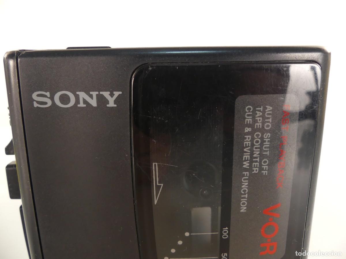 Radios antiguas: WALKMAN SONY CASSETTE CORDER CON CAJA - Foto 4