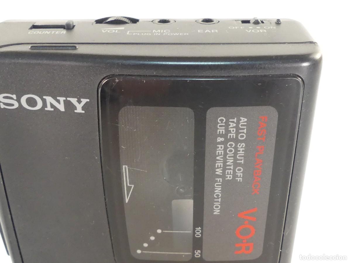 Radios antiguas: WALKMAN SONY CASSETTE CORDER CON CAJA - Foto 7