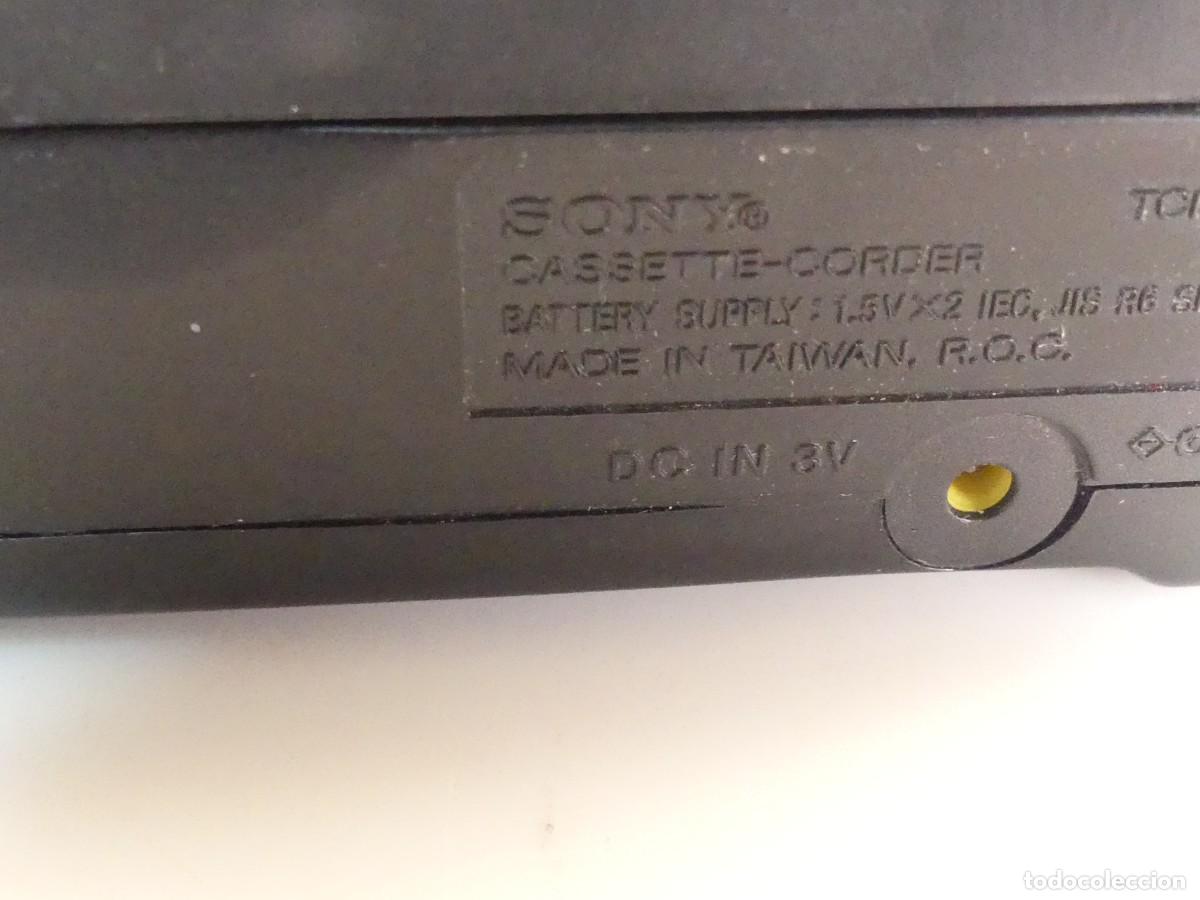 Radios antiguas: WALKMAN SONY CASSETTE CORDER CON CAJA - Foto 10