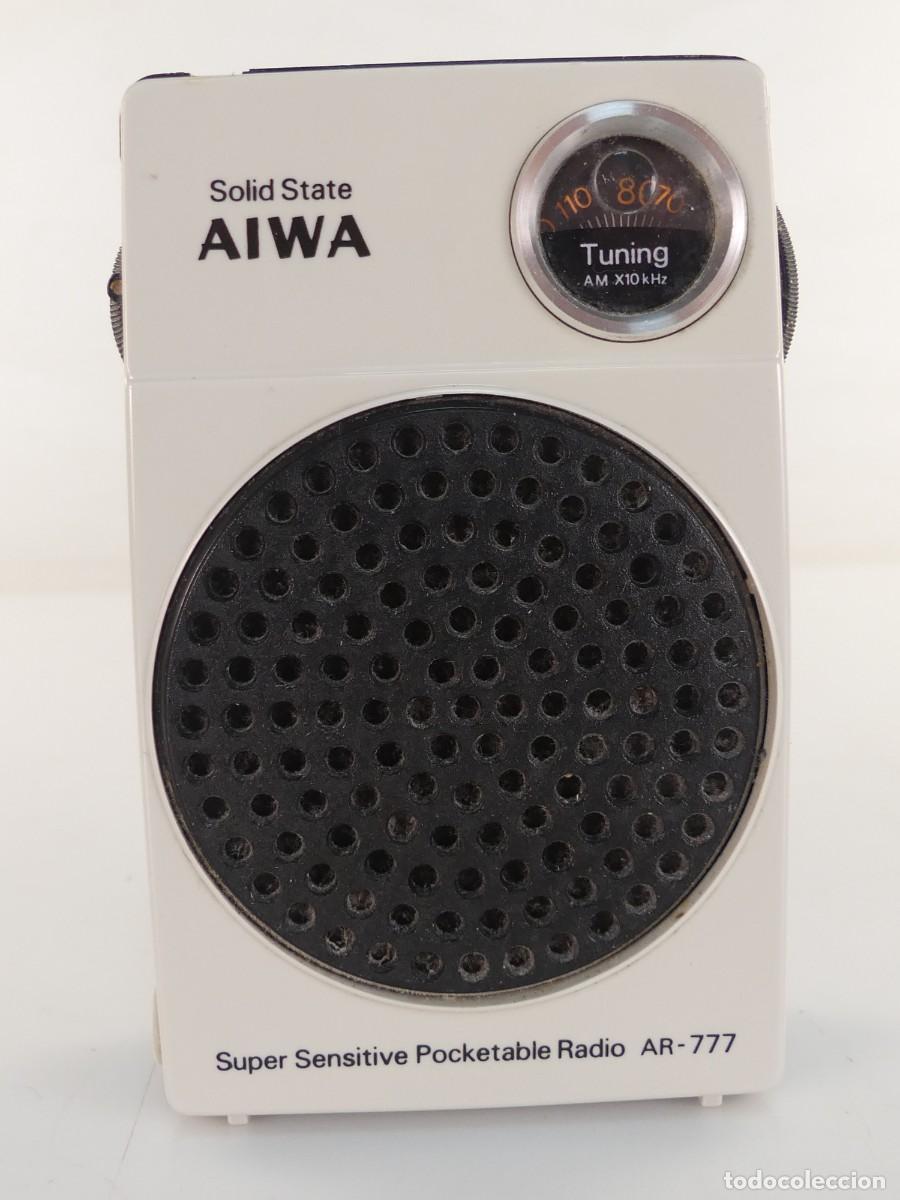 Radios antiguas: RADIO AIWA MODELO AR-777 - Foto 1