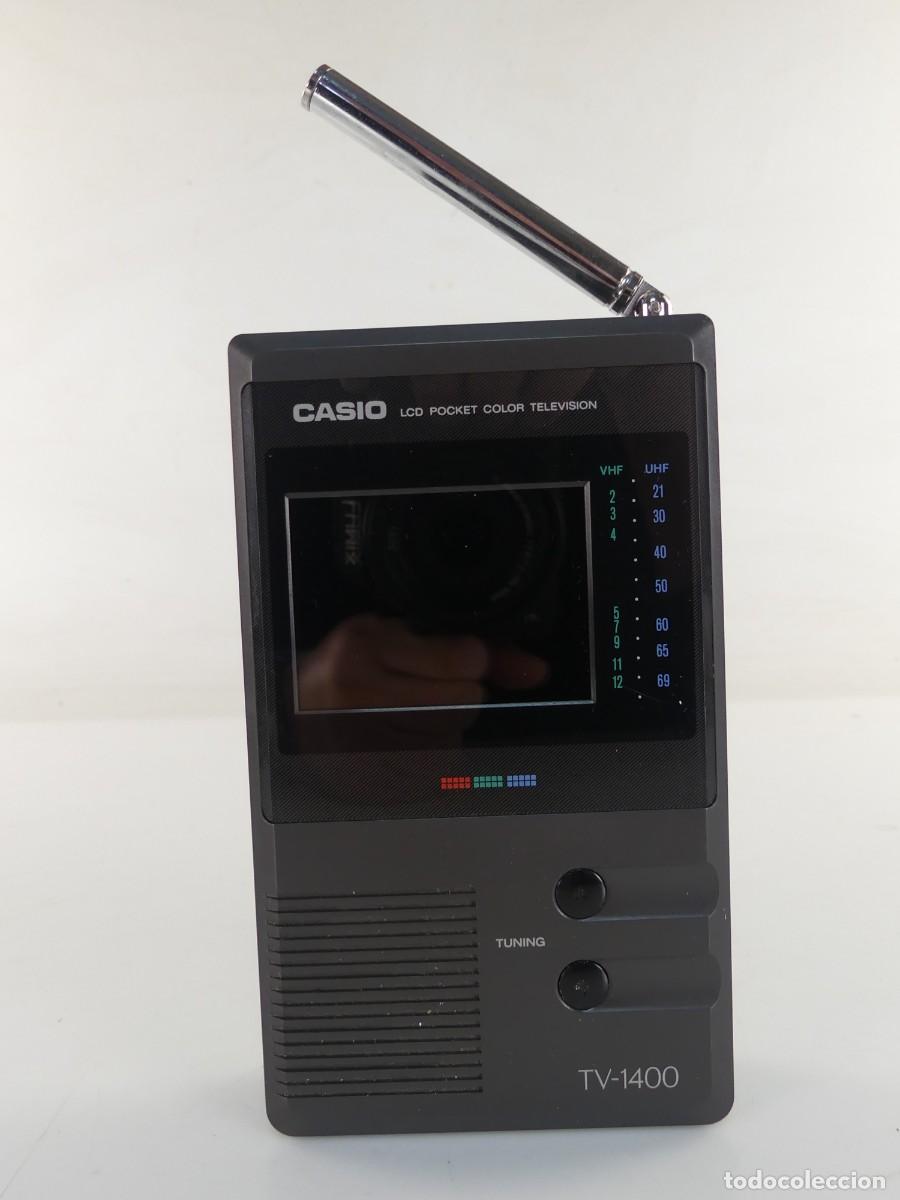 Old radios: LCD POCKET COLOR TELEVISION CASIO MODELO TV 1400
