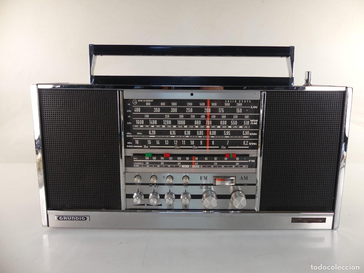 Radios antiguas: GRUNDIG STEREO CONCERT BOY TRANSISTOR 4000 - Foto 2