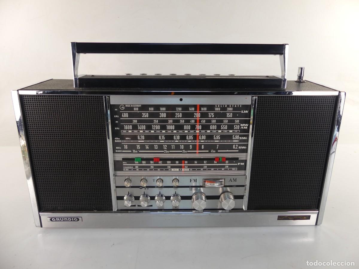 Radios antiguas: GRUNDIG STEREO CONCERT BOY TRANSISTOR 4000 - Foto 3