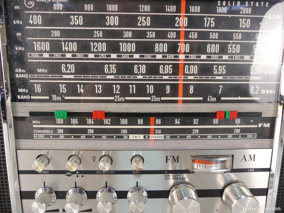 Radios antiguas: GRUNDIG STEREO CONCERT BOY TRANSISTOR 4000 - Foto 8