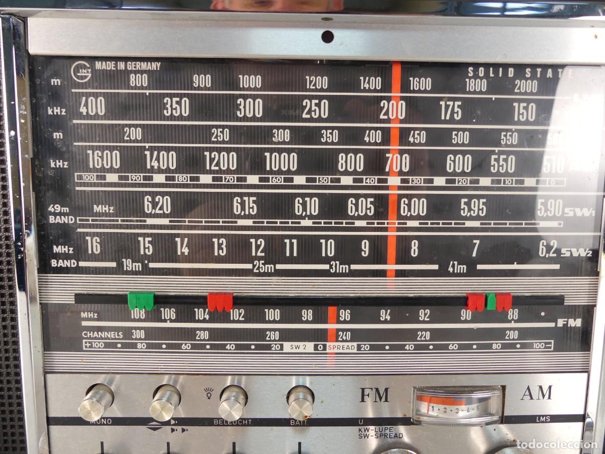 Radios antiguas: GRUNDIG STEREO CONCERT BOY TRANSISTOR 4000 - Foto 9
