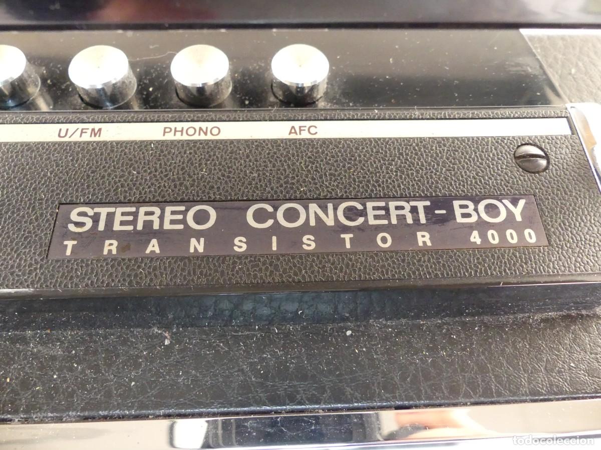 Radios antiguas: GRUNDIG STEREO CONCERT BOY TRANSISTOR 4000 - Foto 10
