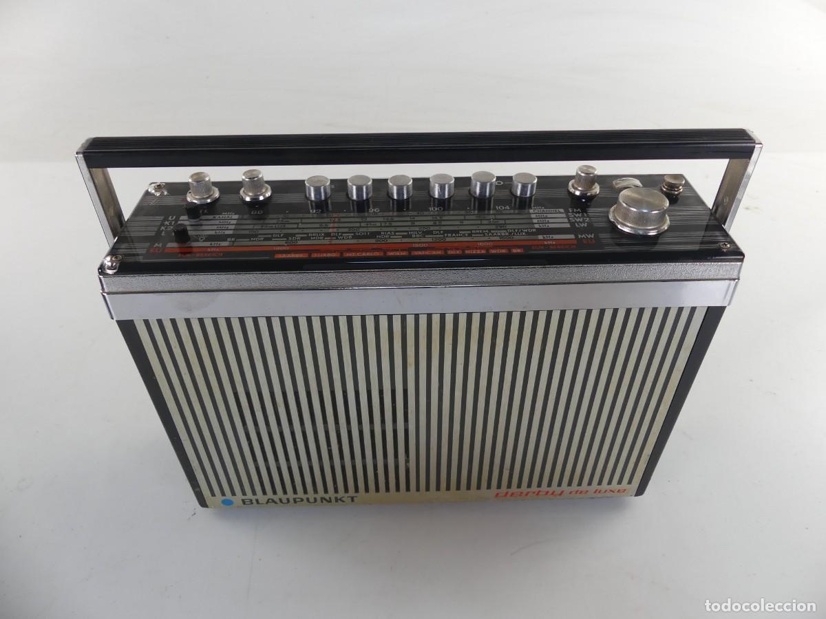 Radios antiguas: RADIO TRANSISTOR MARCA BLAUPUNKT DERBY DE LUXE - Foto 6