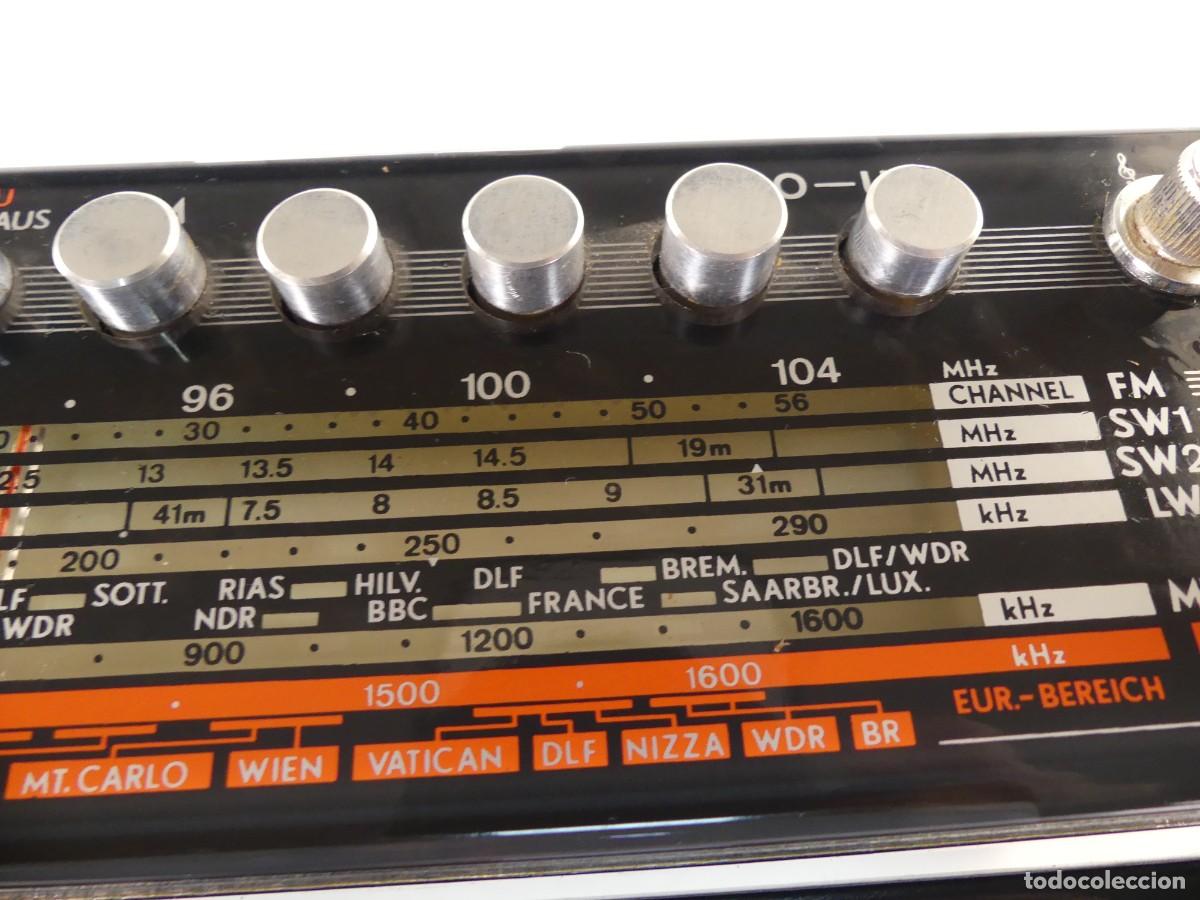 Radios antiguas: RADIO TRANSISTOR MARCA BLAUPUNKT DERBY DE LUXE - Foto 8