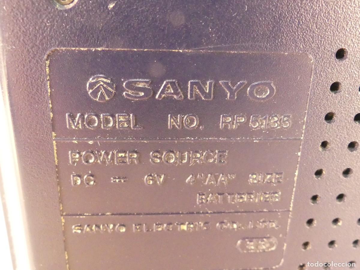 Radios antiguas: RADIO SANYO MODELO RP 5135 - Foto 13