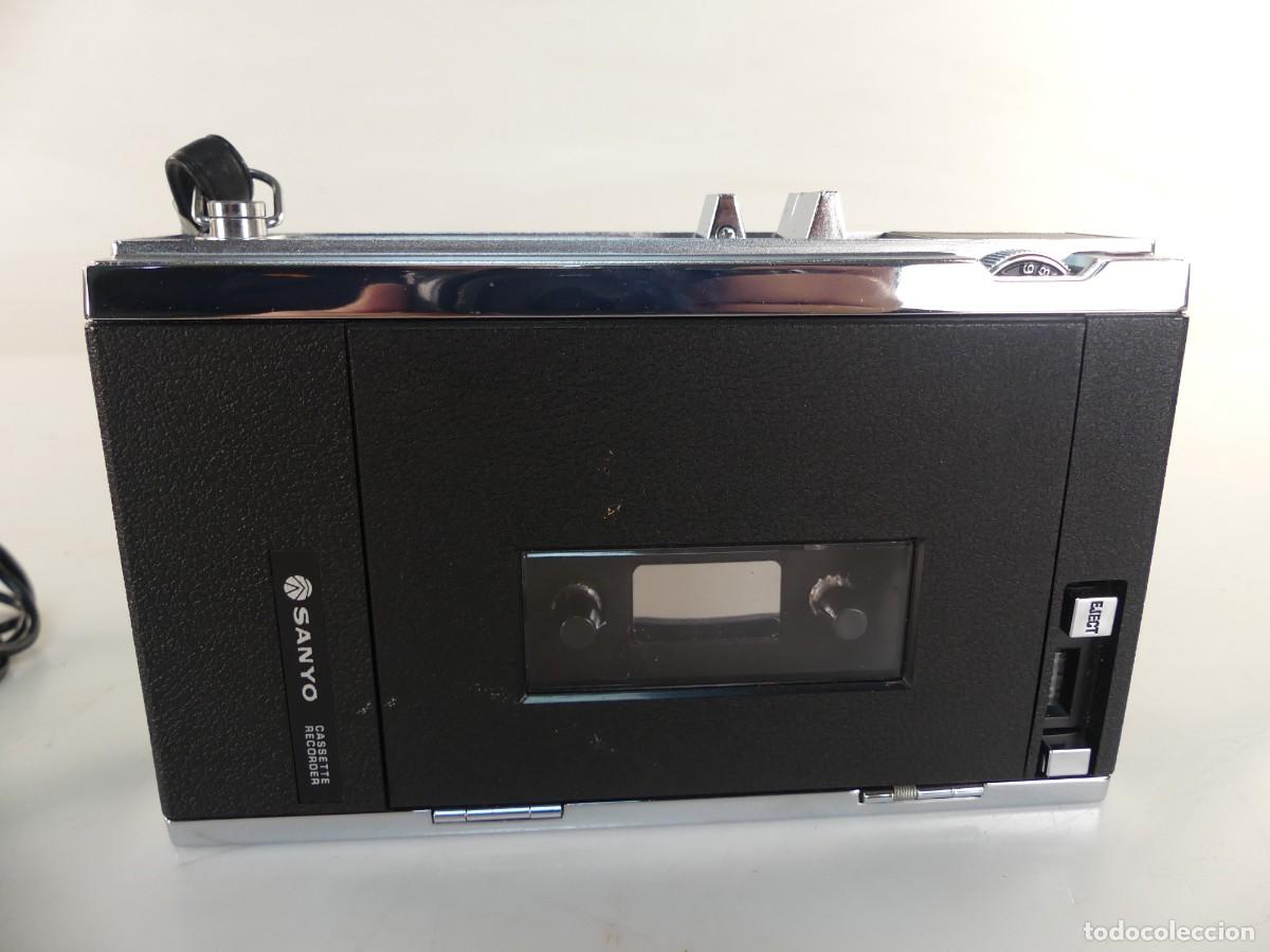 Radios antiguas: CASSETTE RECORDER SANYO - Foto 10