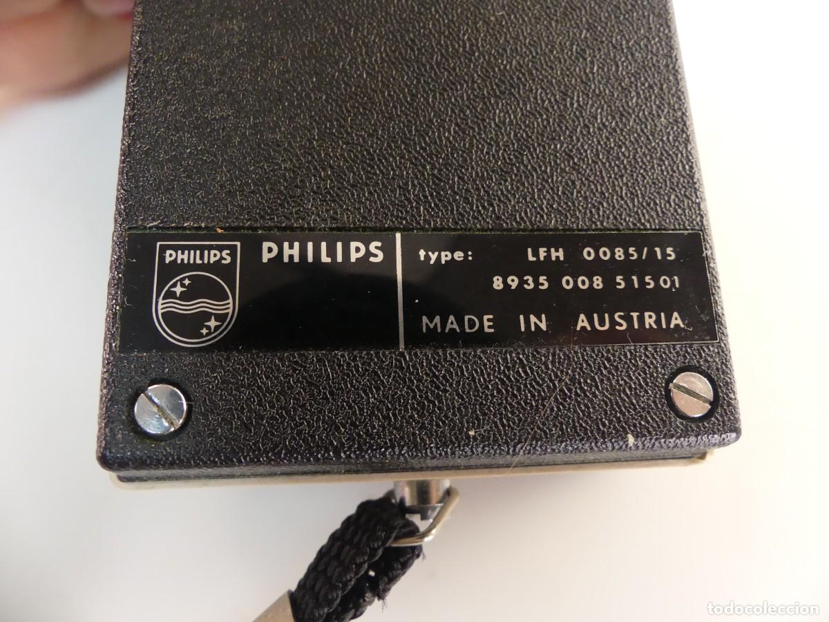 Radios antiguas: CASSETTE PLAYER PHILIPS MADE IN AUSTRIA - Foto 7