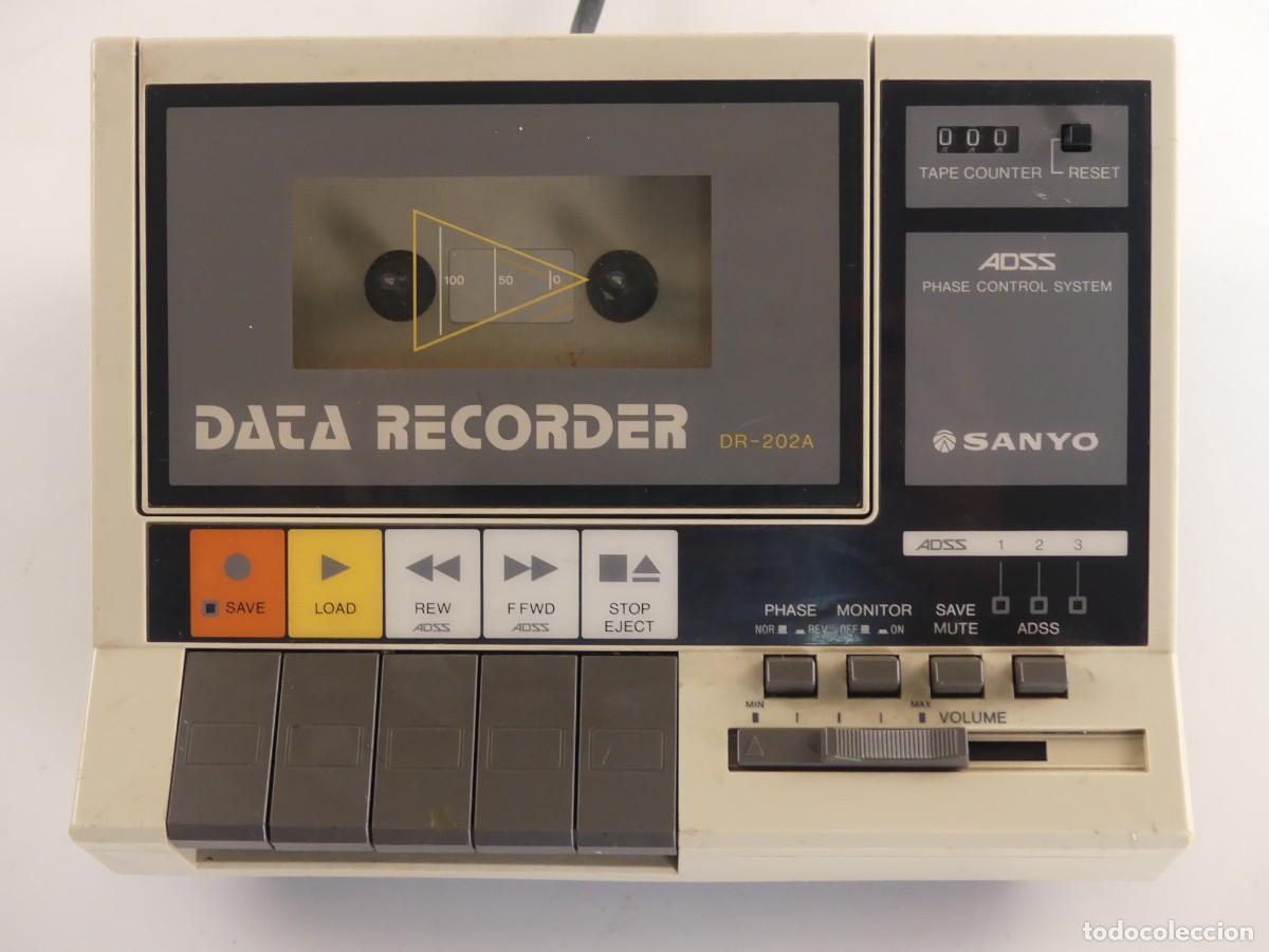 Radios antiguas: SANYO DATA RECORDER MODELO DR-202A - Foto 3