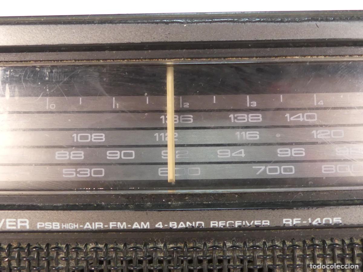 Radios antiguas: RADIO PANASONIC MODELO RF-1405 - Foto 8