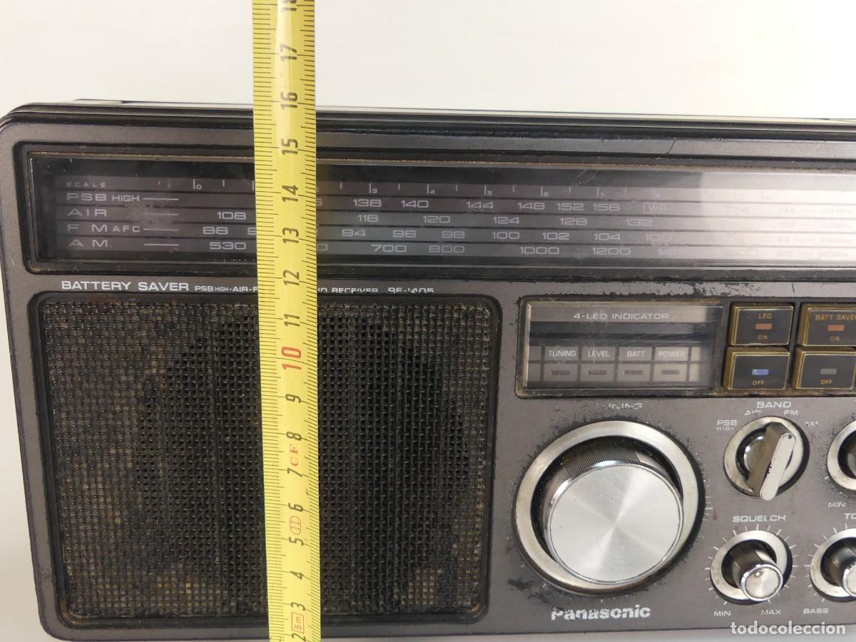 Radios antiguas: RADIO PANASONIC MODELO RF-1405 - Foto 23