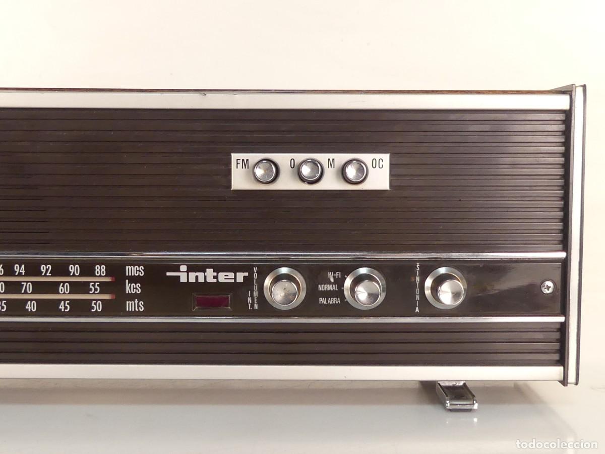 Radios antiguas: RADIO MARCA INTER EUROMODUL 70 - Foto 3