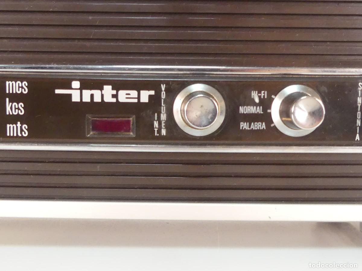 Radios antiguas: RADIO MARCA INTER EUROMODUL 70 - Foto 4