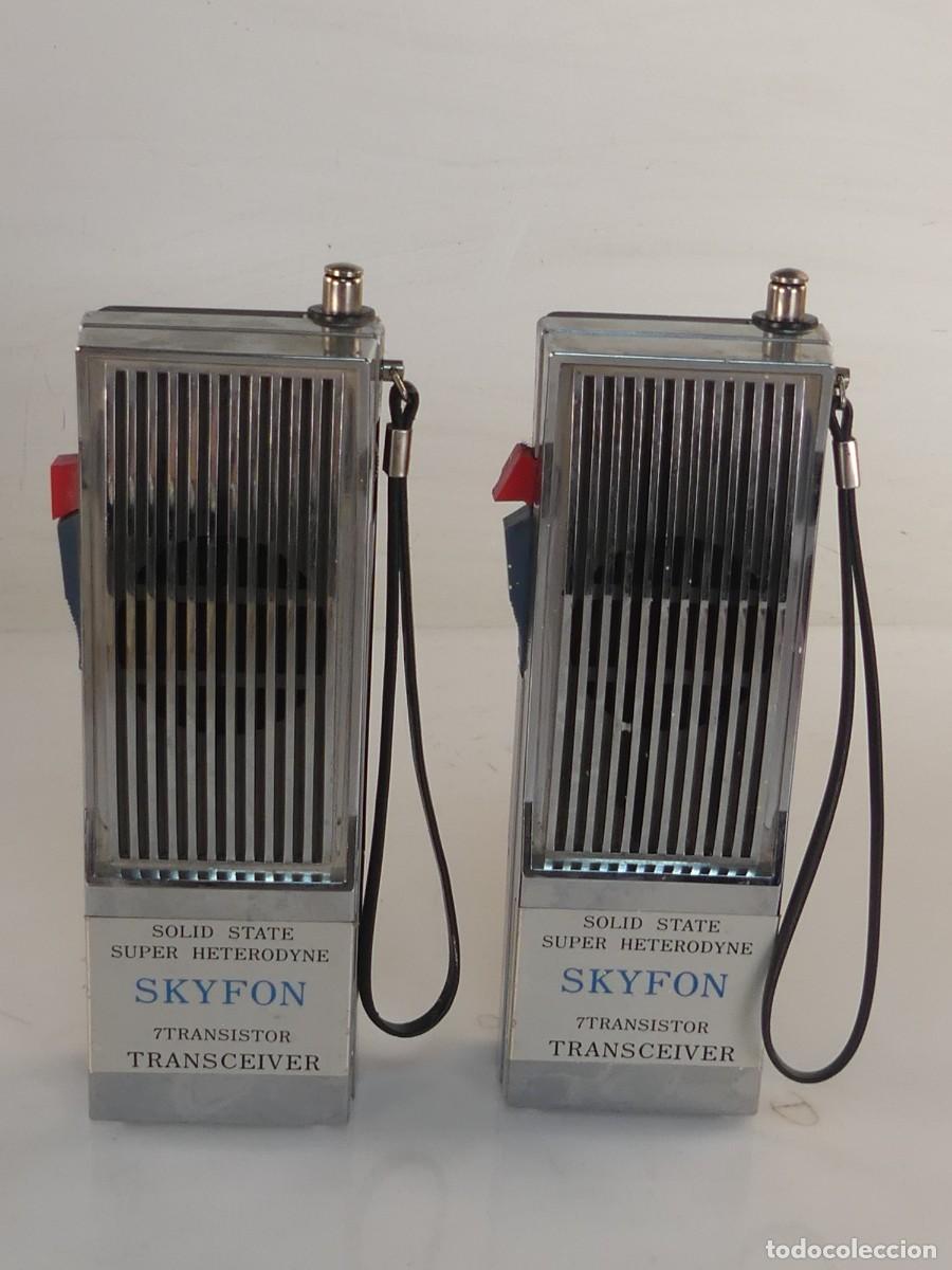 Radios antiguas: WALKIE TALKIES MARCA SKYFON - Foto 1