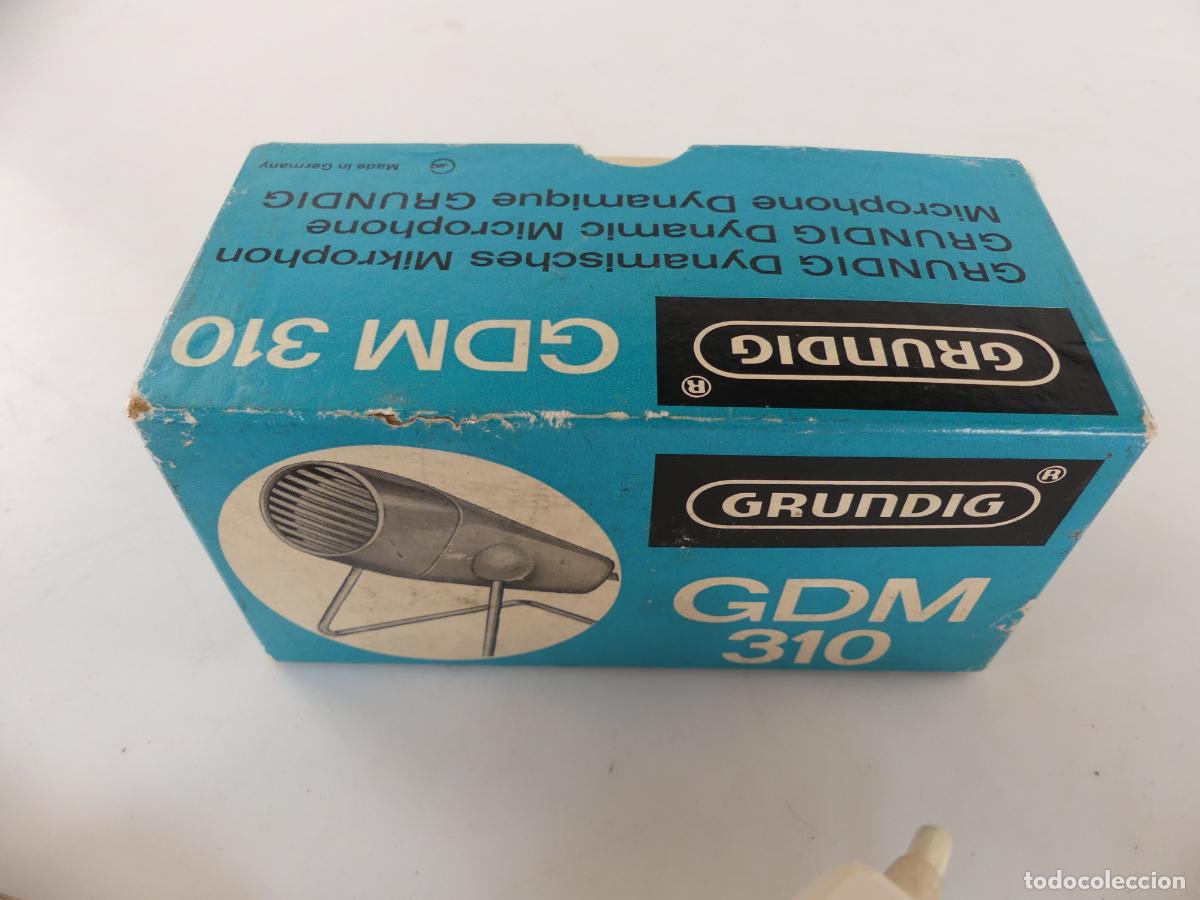 Radios antiguas: MICROFONO MARCA GRUNDIG GDM 310 - Foto 6