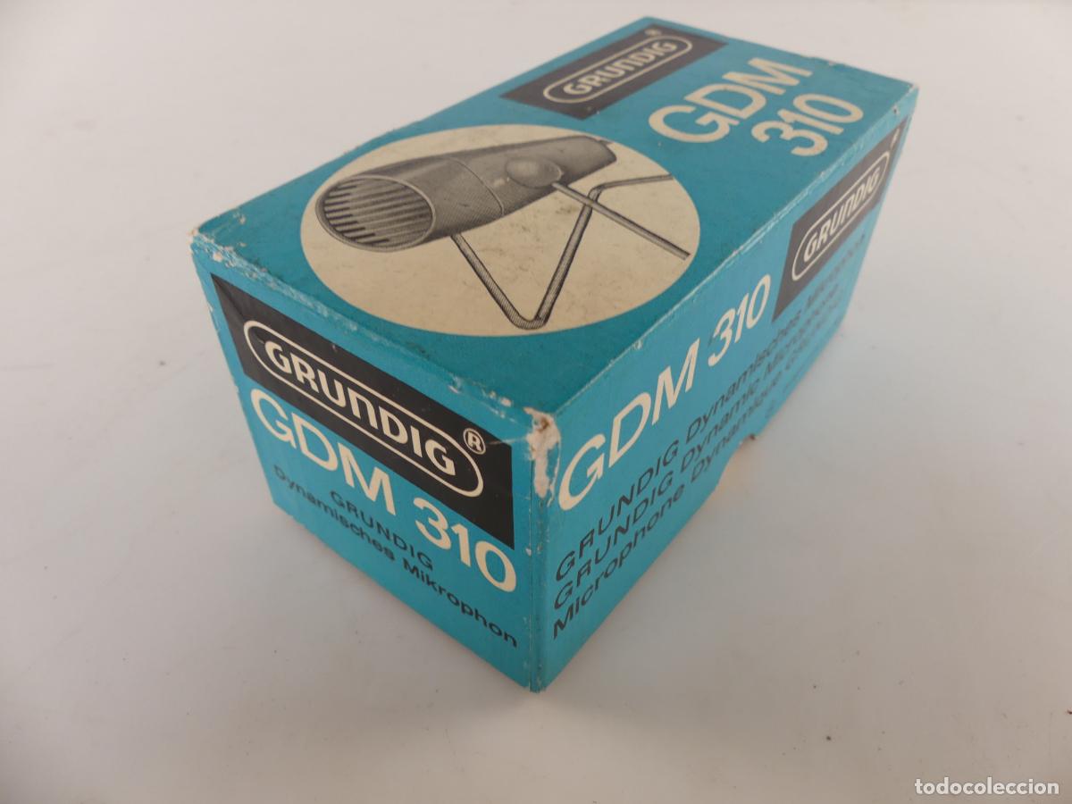Radios antiguas: MICROFONO MARCA GRUNDIG GDM 310 - Foto 7