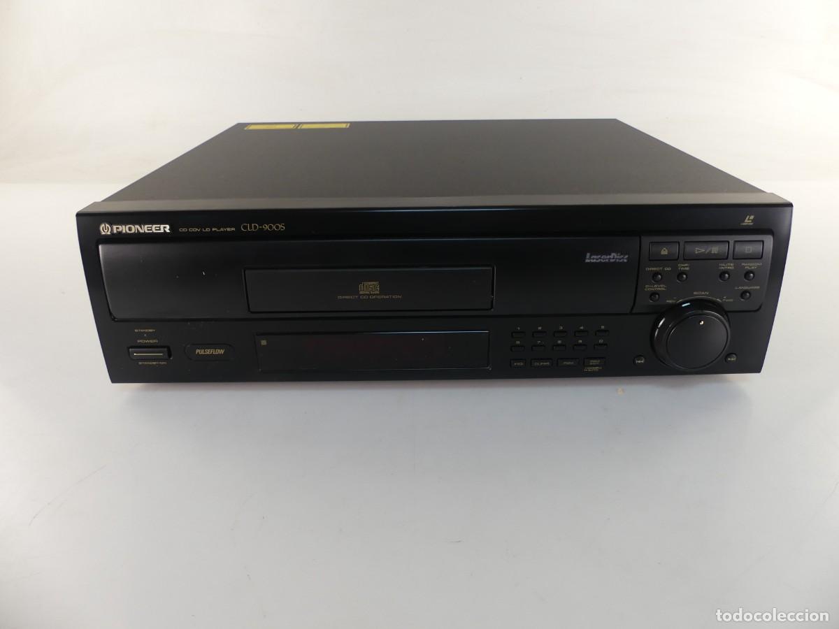 Radios antiguas: PLAYER LASER DISK PIONEER MODELO CLD-900S CON CAJA - Foto 4